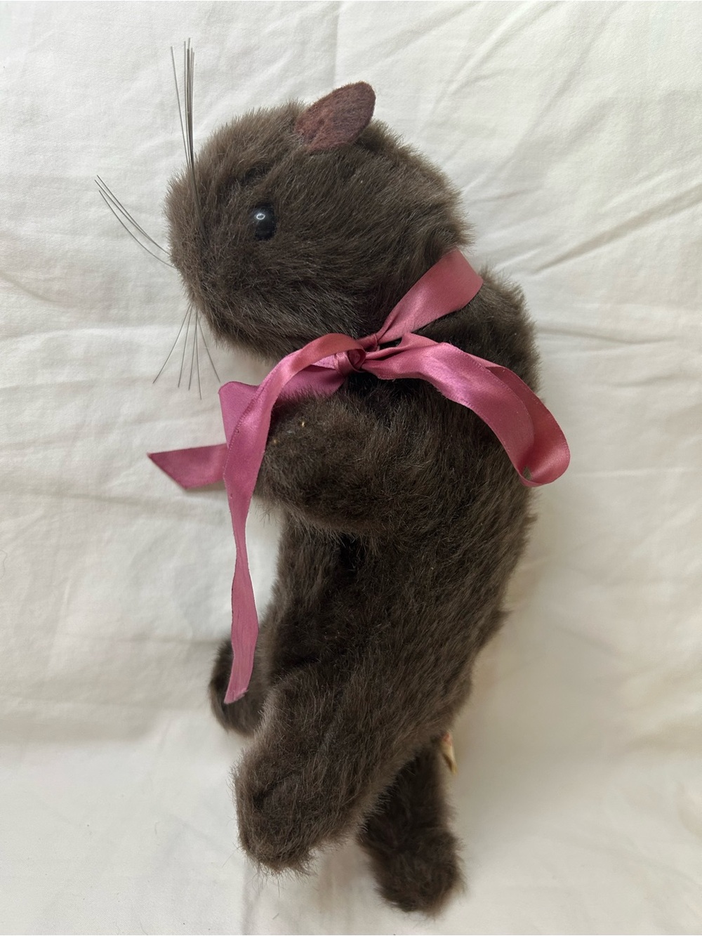 Vintage 1970s Dakin Pillow Pets Otter Plush Stuffed Animal Weighted 16